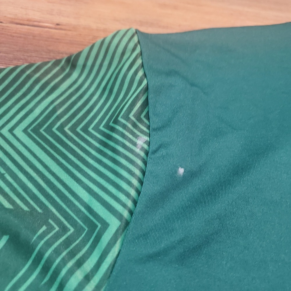 Lada Mexico National Team Soccer Jersey Mens Medium Green Red Geometric Shirt - Picture 7 of 9